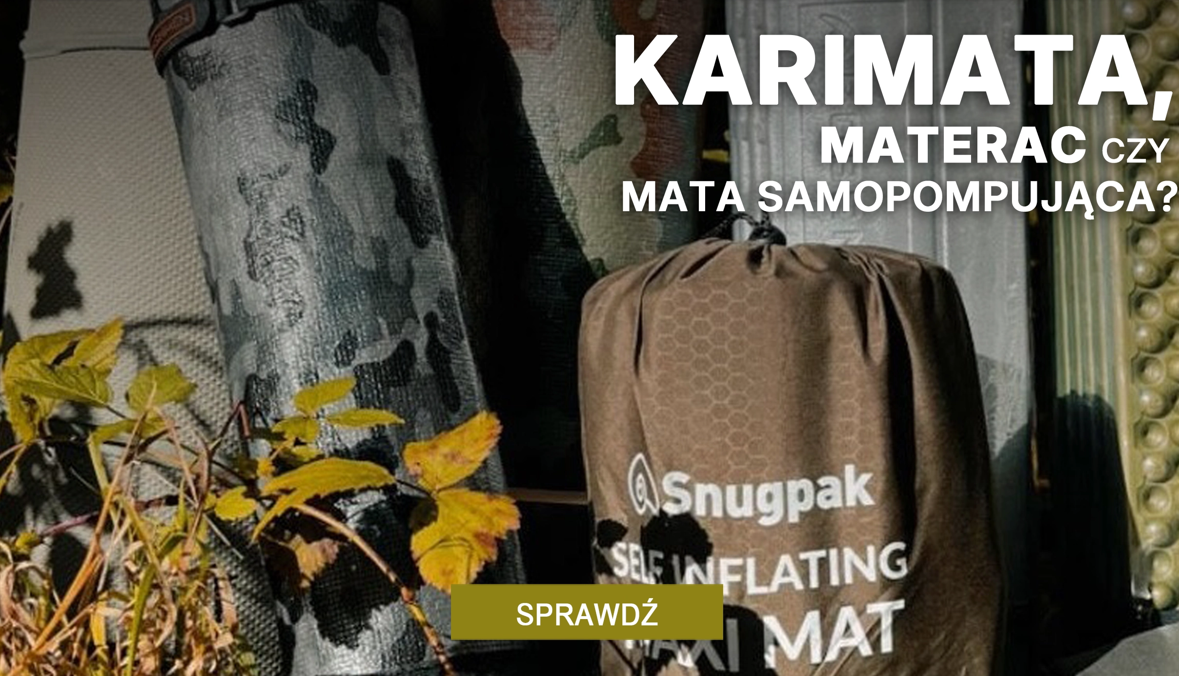 KARIMATA, MATERAC CZY MATA SAMOPOMPUJĄCA?