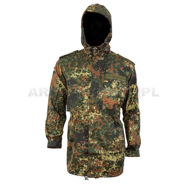 Kurtka Wojskowa Parka Bundeswehr Flecktarn Oryginał Demobil DB