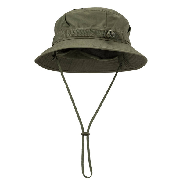 Military Hat Model CPU - PolyCotton Ripstop - Helikon-Tex Black (KA-CPU-PR-01)