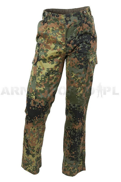 Spodnie Wojskowe Flecktarn Bundeswehr Oryginał Demobil DB