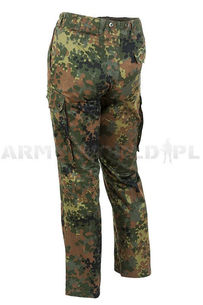 Spodnie Wojskowe Flecktarn Bundeswehr Oryginał Demobil DB