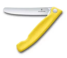 Nóż Składany Do Warzyw I Owoców Swiss Classic Victorinox Żółty (6.7836.F8B)