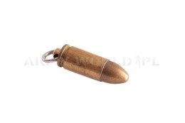 Military Bullet Pendant Parabellum 9 x 19 Brass Original