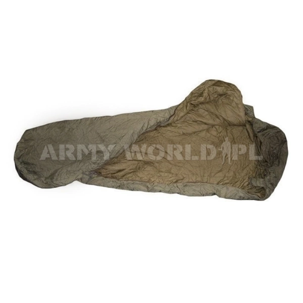 Śpiwór Wojskowy Holenderski z Moskitierą Wersja Letnia Olive Oryginał Demobil BDB