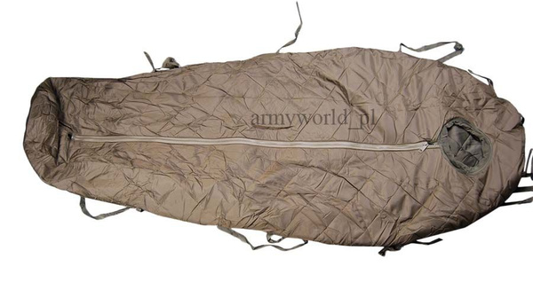 Śpiwór Wojskowy Bundeswehr Typ Mumia Oryginał Demobil DB
