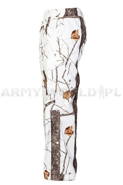 Hunting Trousers No-swishing Wild Trees Mil-tec Winter Camouflage