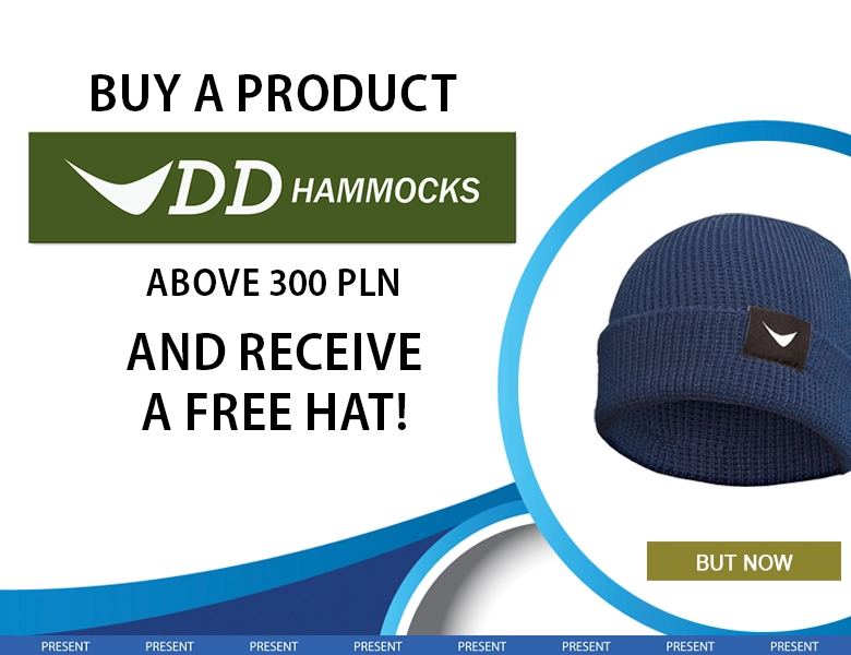 DD Hammocks receive a free hat!